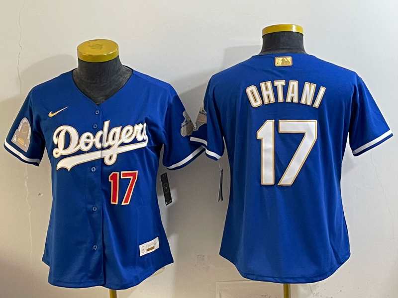 Youth Los Angeles Dodgers #17 Ohtani blue Game 2026 Nike MLB Jersey 0414001